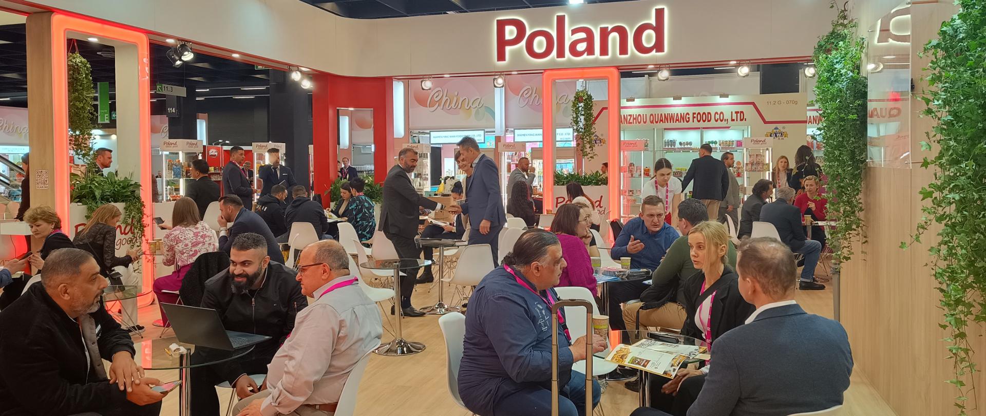 ISM Cologne 2024 - rozmowy na stoisku polskim