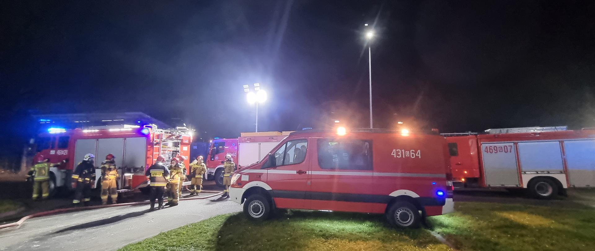 Samochody strażackie w ZUO Gilwa Mała