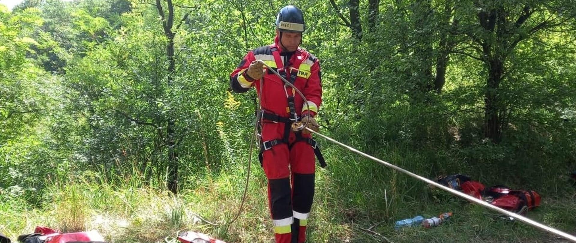 Szkolenie wysokościowe.