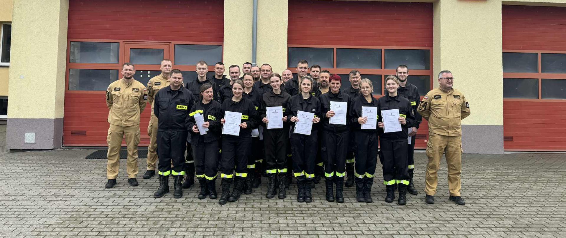 Zakończenie kursu podstawowego OSP