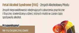 9 września – Światowy Dzień FAS (Alkoholowego Zespołu Płodowego)