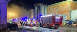 Golina – pożar na terenie zakładu przemysłu mięsnego Biernacki 