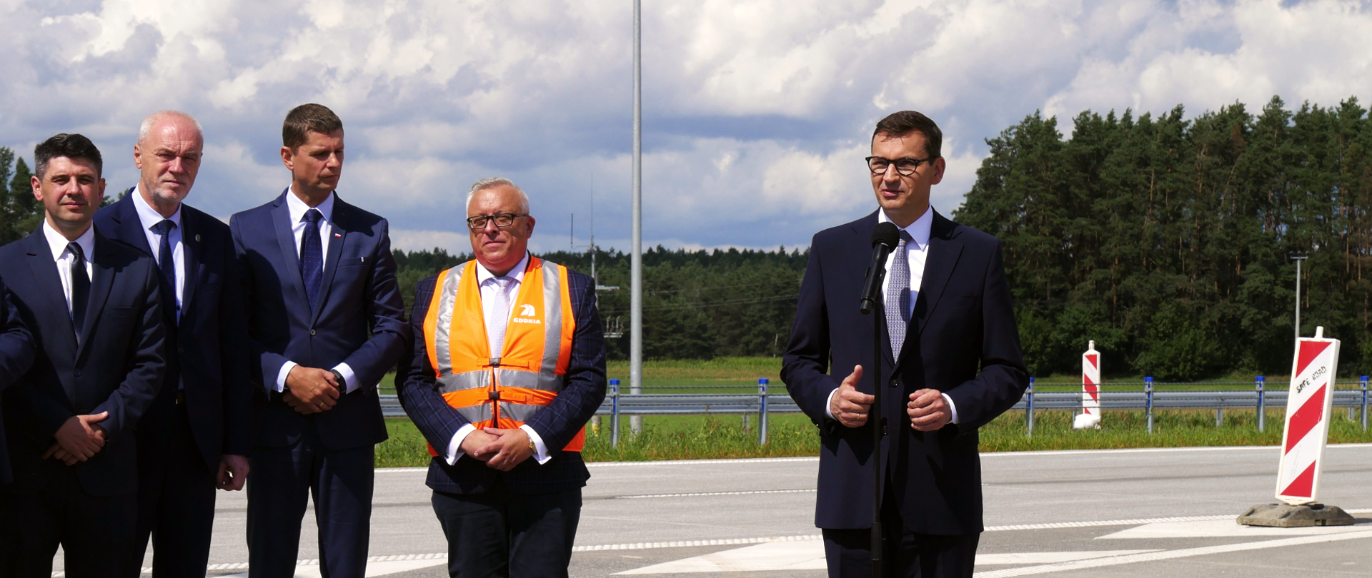 Premier otworzył kolejny fragment S61 Via Baltica