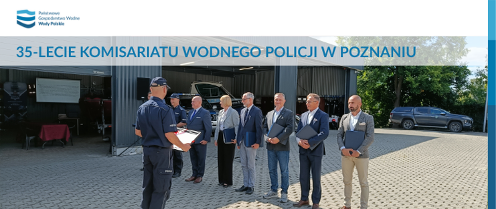 35-lecie Komisariatu Wodnego Policji w Poznaniu.