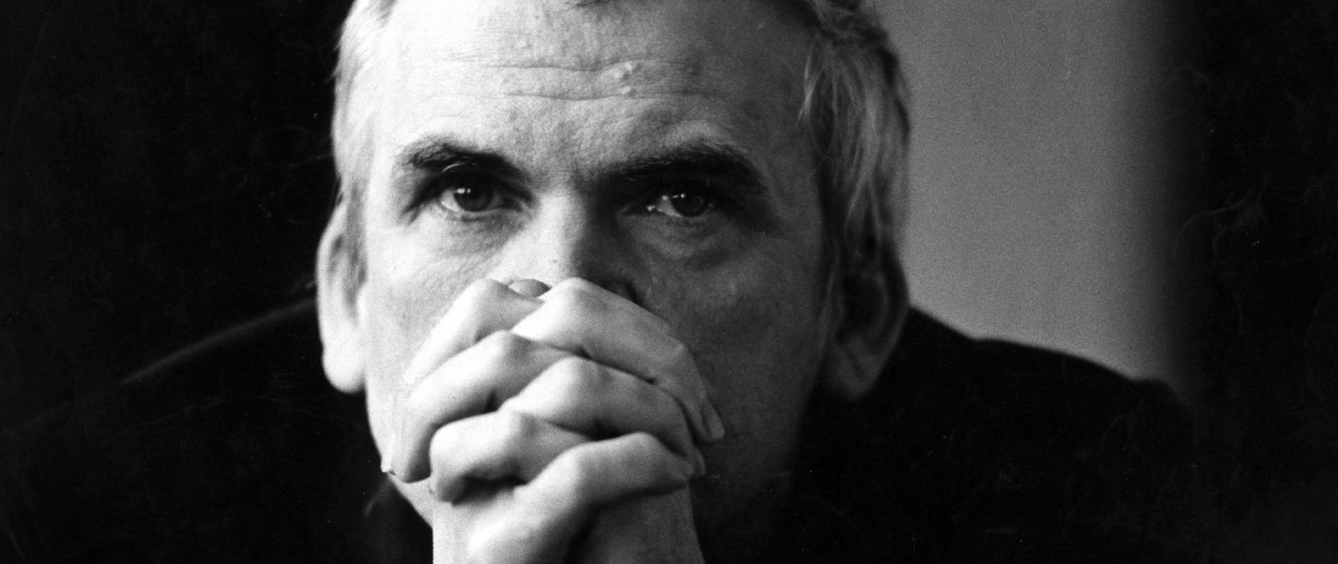 Milan Kundera, fot. PAP/DPA
