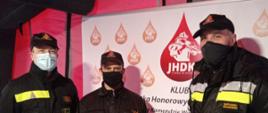 funkcjonariusze KP PSP w Ciechanowie - honorowi krwiodawcy