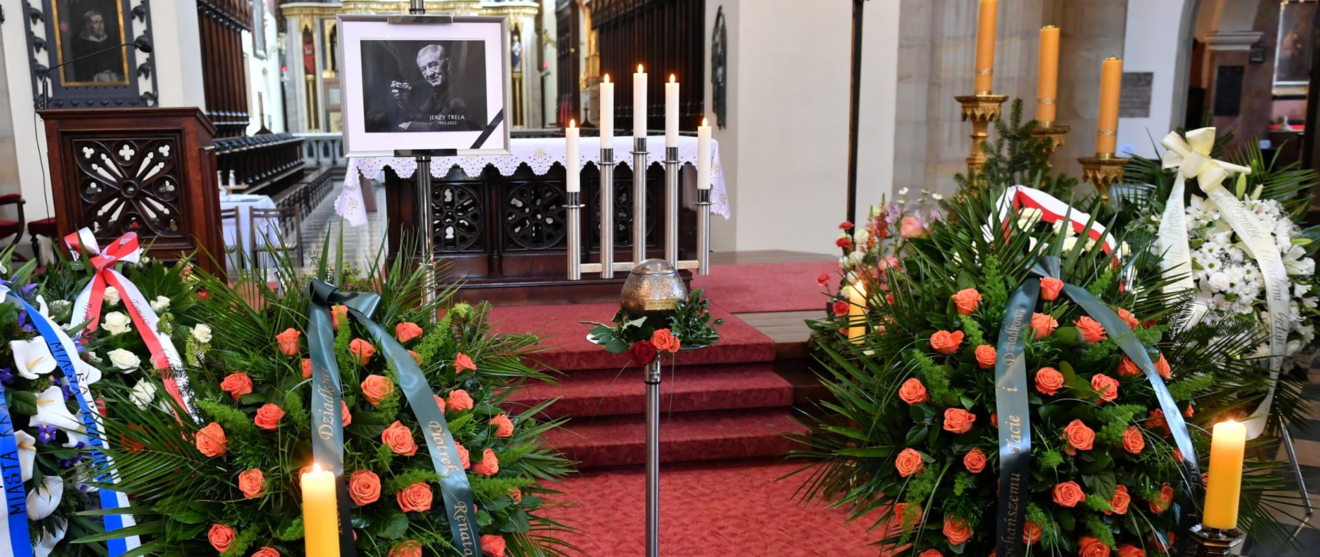 Uroczystości pogrzebowe śp. Jerzego Treli, fot. PAP/Art Service