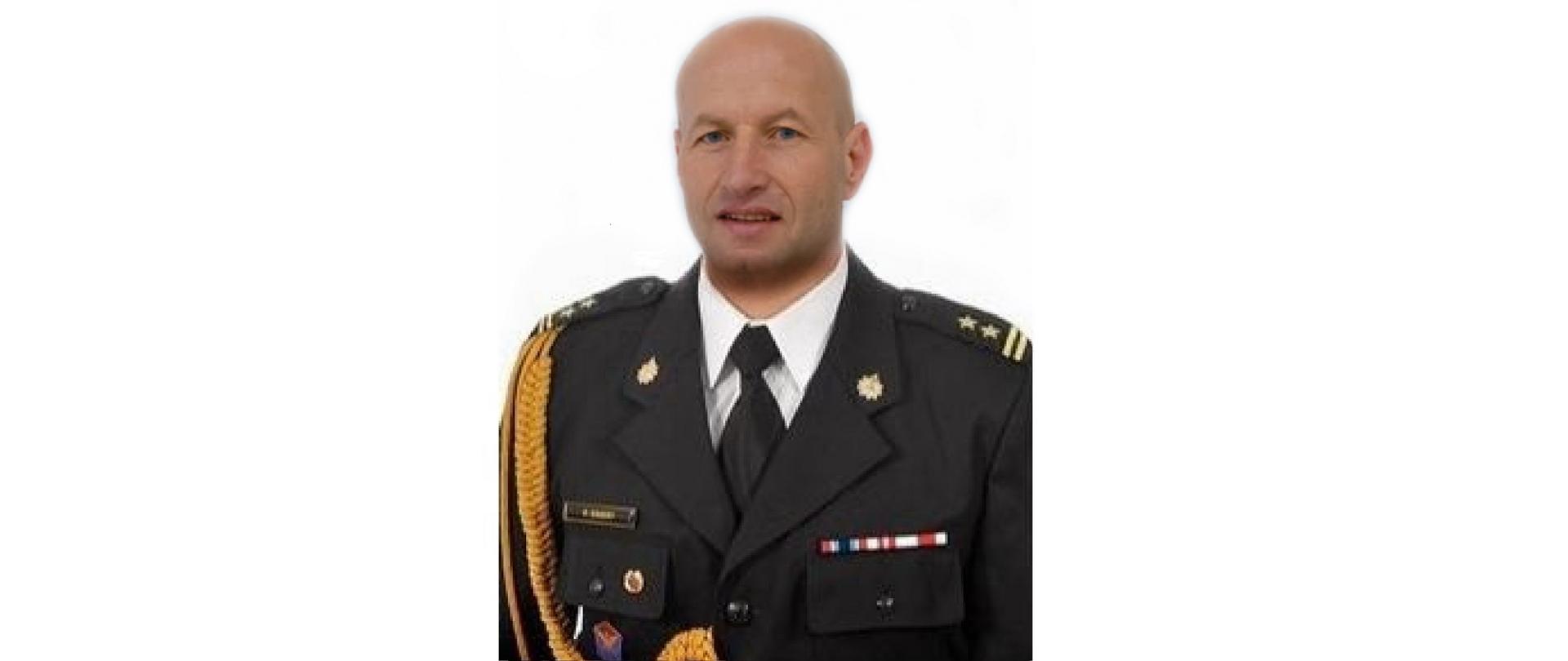 Komendant Powiatowy PSP bryg. Roland Egiert