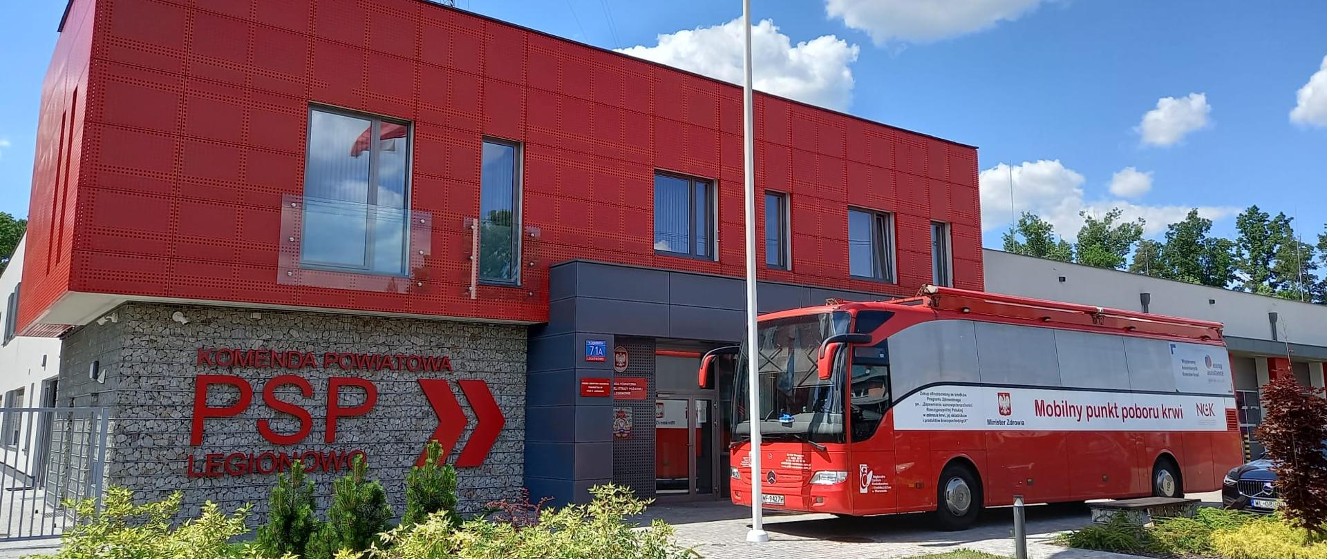 Akcja krwiodawstwa w KP PSP w Legionowie