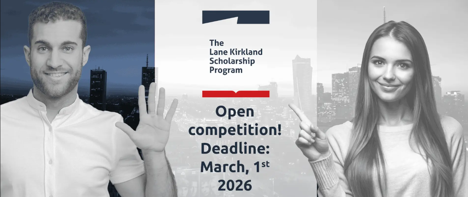 Open cal for THE LANE KIRKLAND SCHOLARSHIP 2026
