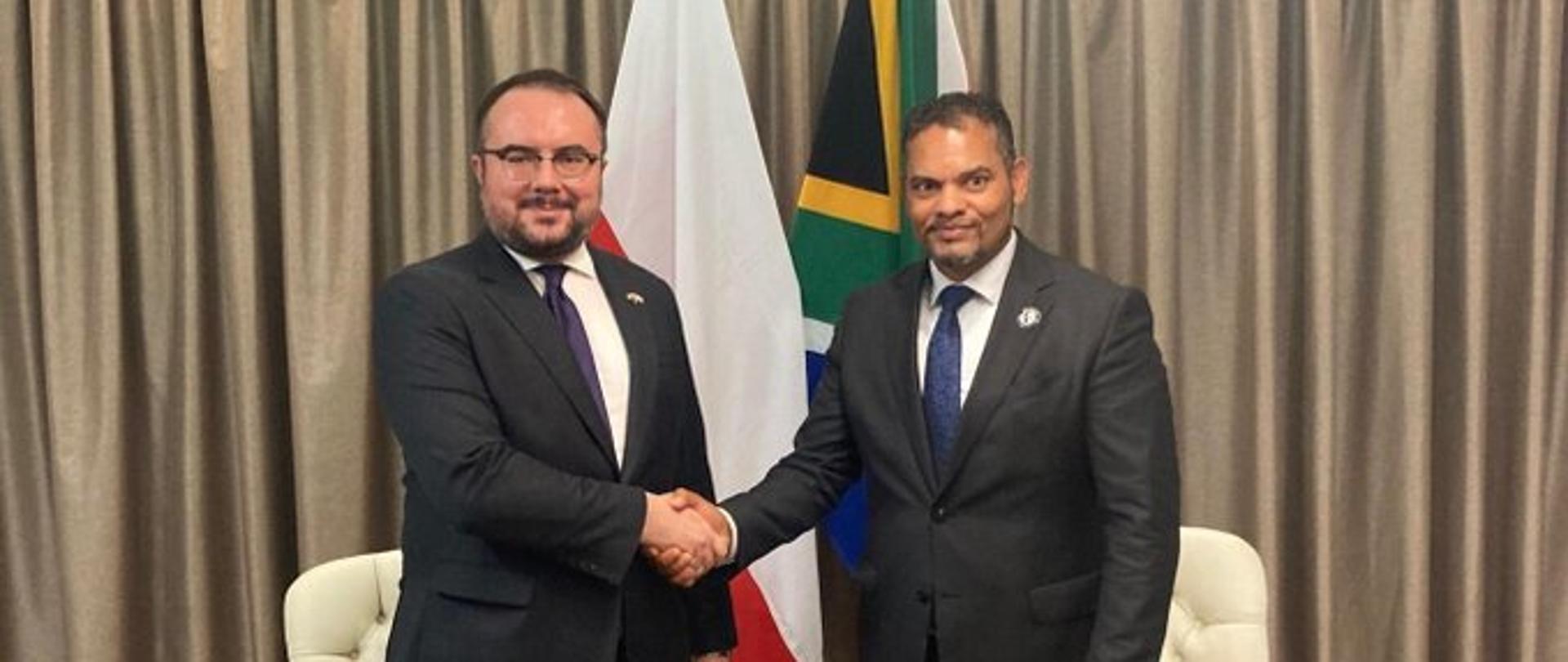 Wizyta Podsekretarza Stanu w MSZ Pawła Jabłońskiego w RPA