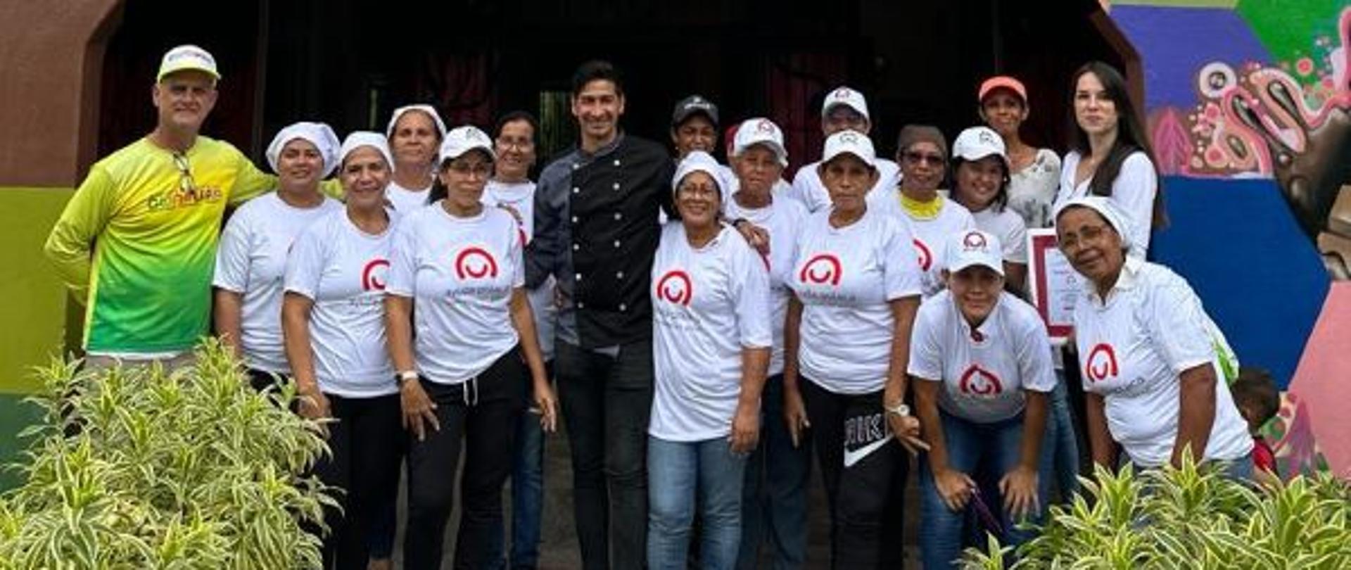 "Taller de Chocolate con Propósito” para los habitantes de Marroquina
