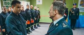 Ślubowanie, mianowanie i podziękowania – uroczysta zbiórka w Komendzie