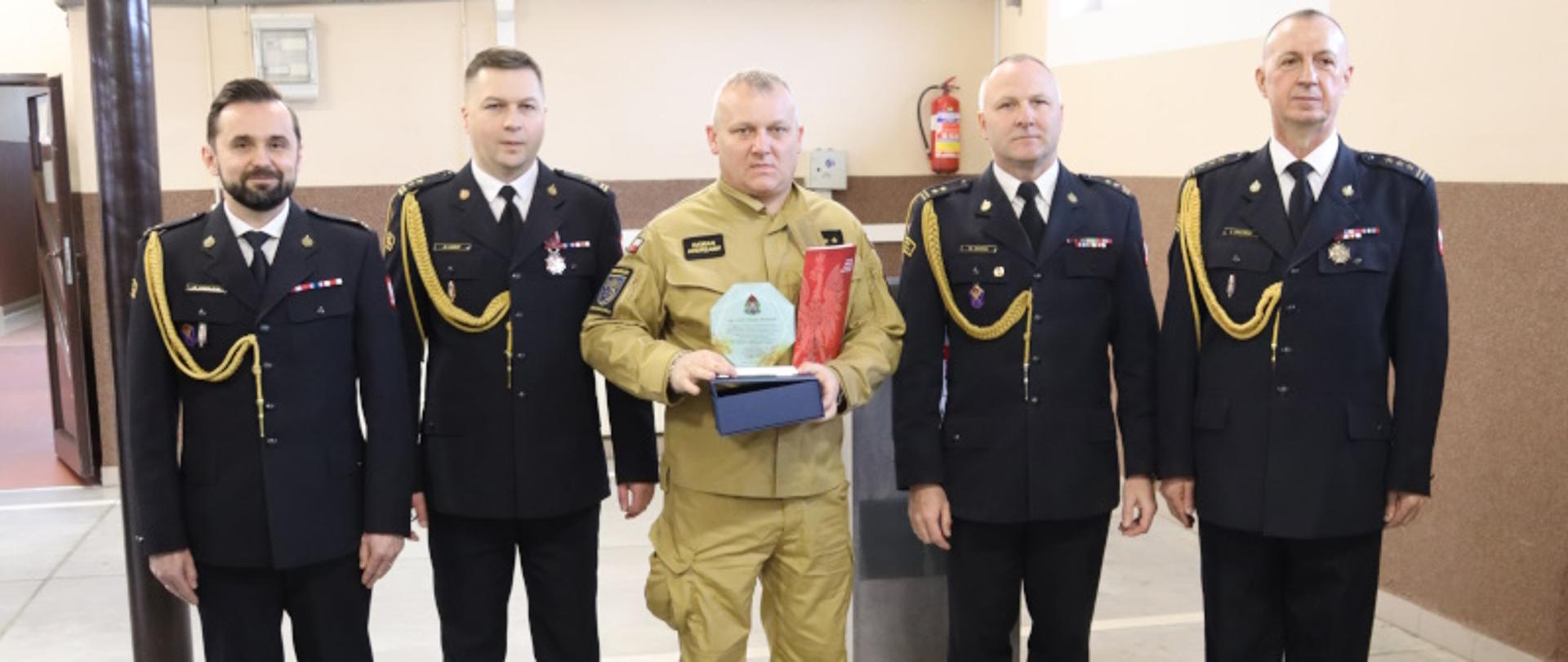 Podziękowania od kierownictwa KP PSP Stalowa Wola za wzorową służbę