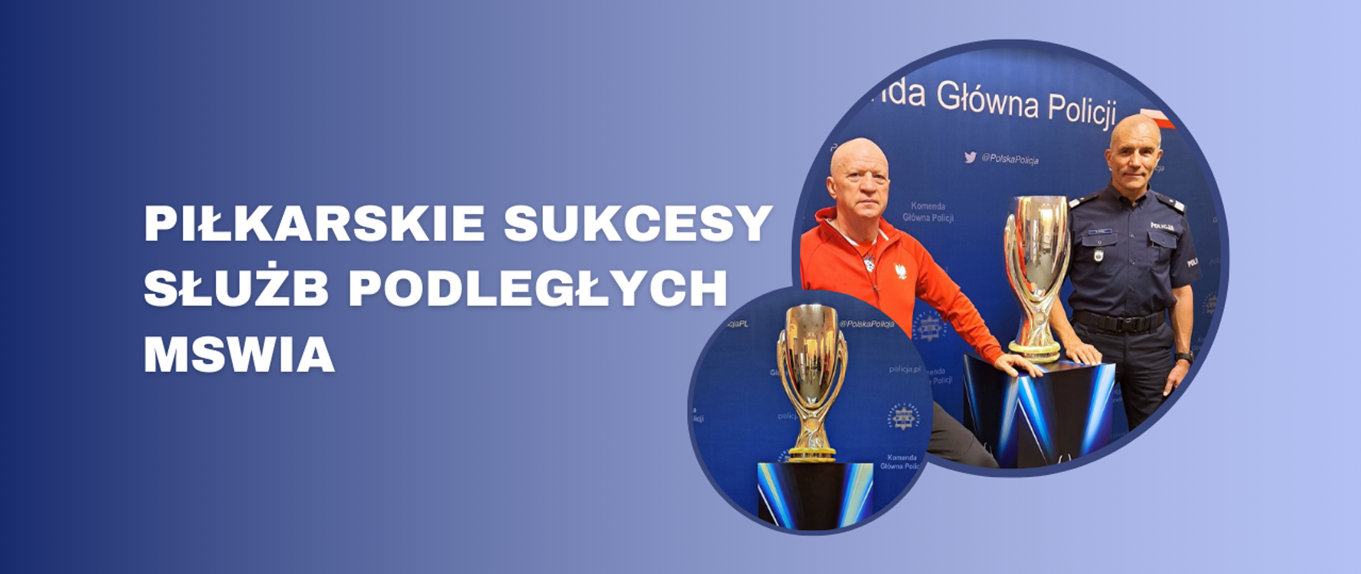 Treść: Piłkarskie sukcesy służb podległych MSWiA