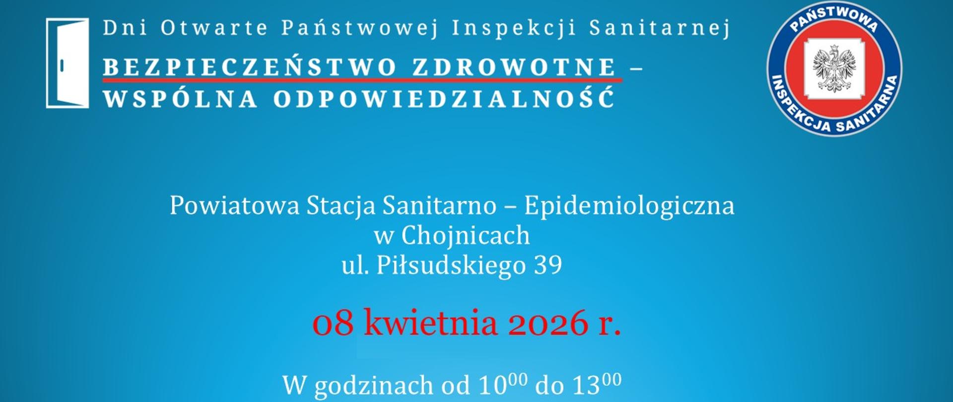 Dzień Otwarty Państwowej Inspekcji Sanitarnej