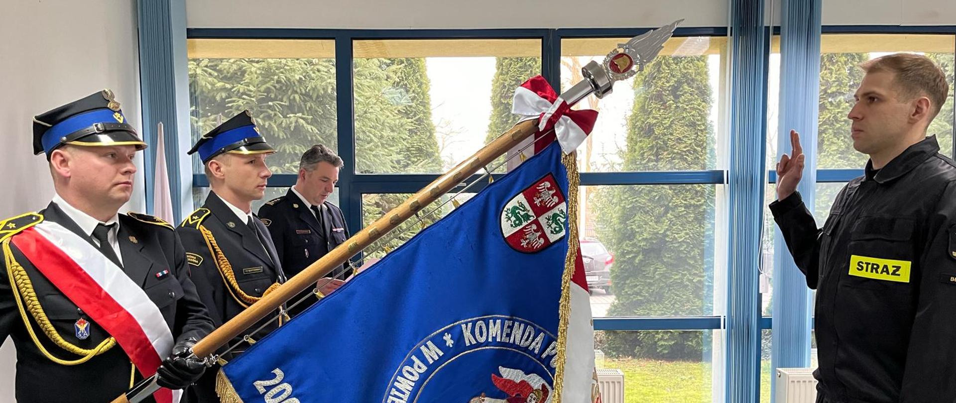 Ślubowanie Strażaka – Łukasza Krajewskiego