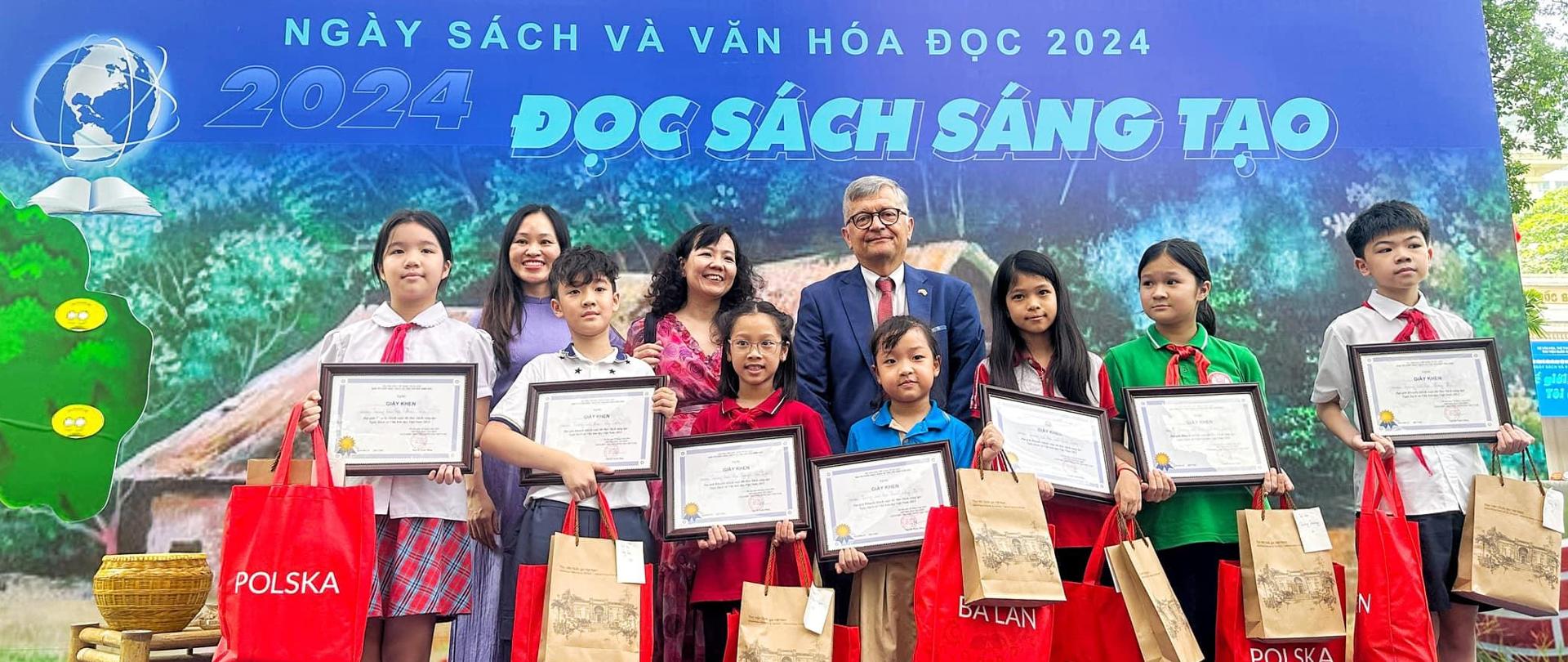 Sách Ba Lan tại Ngày Sách Và Văn Hóa Đọc 2024 tổ chức bởi Thư viện Quốc gia Việt Nam