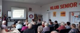 „Co kryją Twoje piersi?” – szkolenie w Klubie Senior + w Sierzchowie