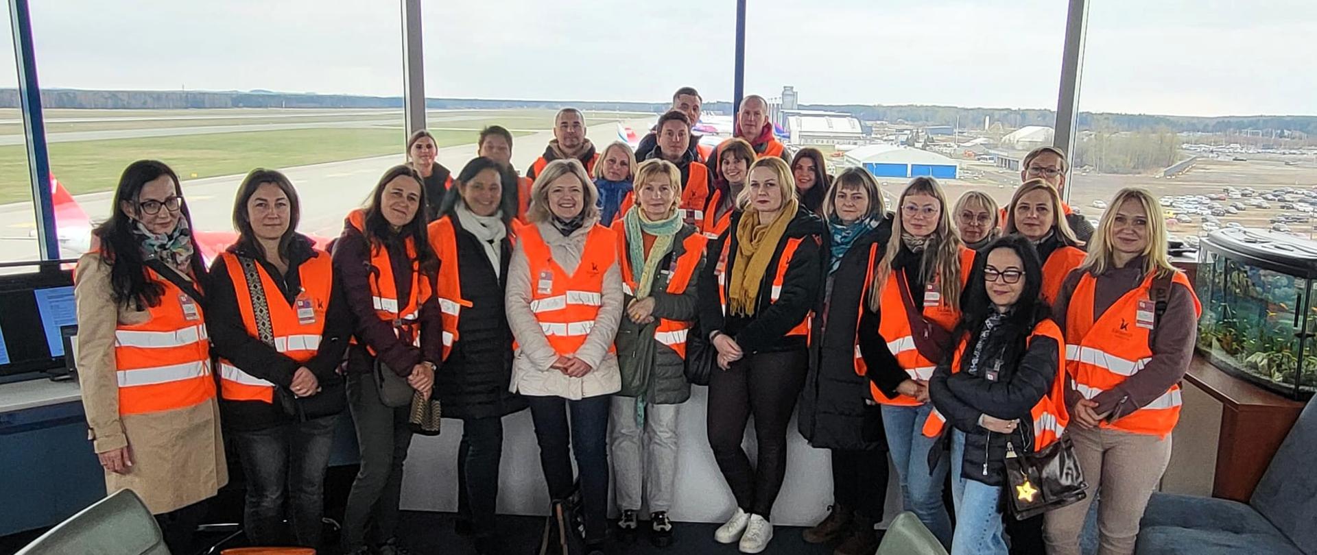 Wizyta studyjna na lotnisku w Katowicach-Pyrzowicach