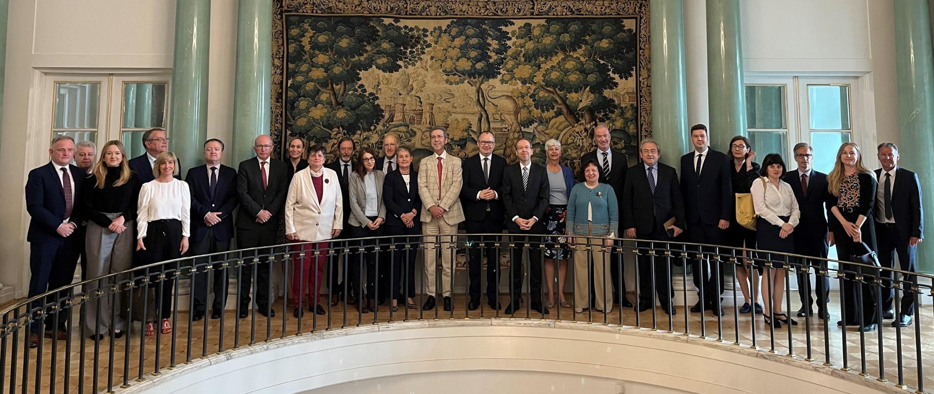 Spotkanie Ministra Sprawiedliwości Adama Bodnara z ambasadorami państw członkowskich Unii Europejskiej 