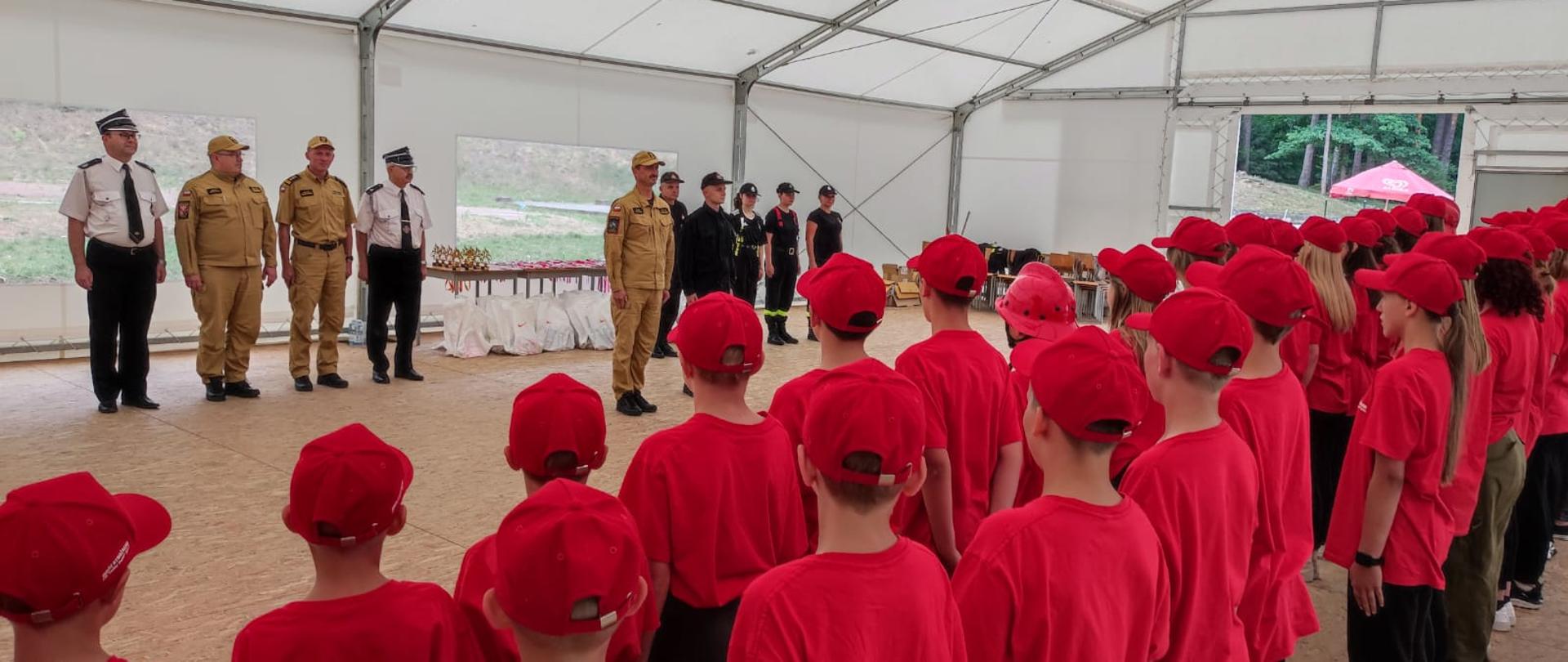 Zakończenie obozu szkoleniowego MDP w Ełku.