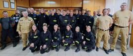 Szkolenie podstawowe Strażaków Ratowników Ochotniczych Straży Pożarnych. Kolejni strażacy ratownicy w jednostkach OSP. 