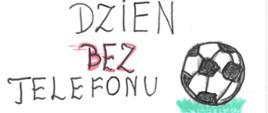 Praca plastyczna konkursu "Idealny dzień offline" (2. edycja).
