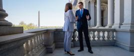 Premier Mateusz Morawiecki w Waszyngtonie.
