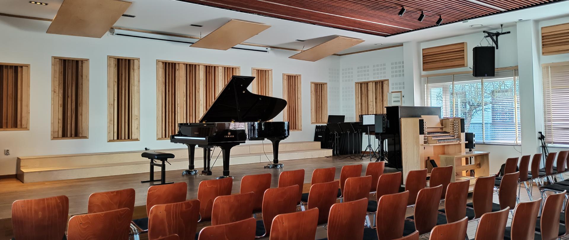 Sala koncertowa ZPSM w Gorlicach