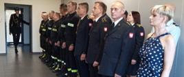 Uroczysta zbiórka z okazji objęcia stanowiska Zastępcy Komendanta Powiatowego PSP w Żninie przez bryg. Piotra Bełcikowskiego