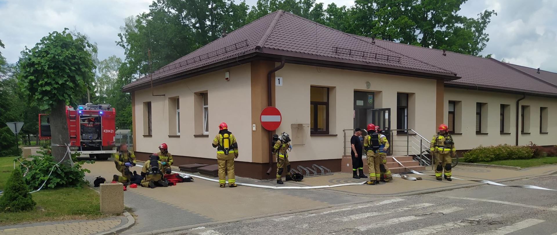 Ćwiczenia na terenie 2-giej Regionalnej Bazy Logistycznej Skład Hajnówka