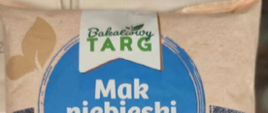 Alkaloidy opium w określonej partii maku niebieskiego