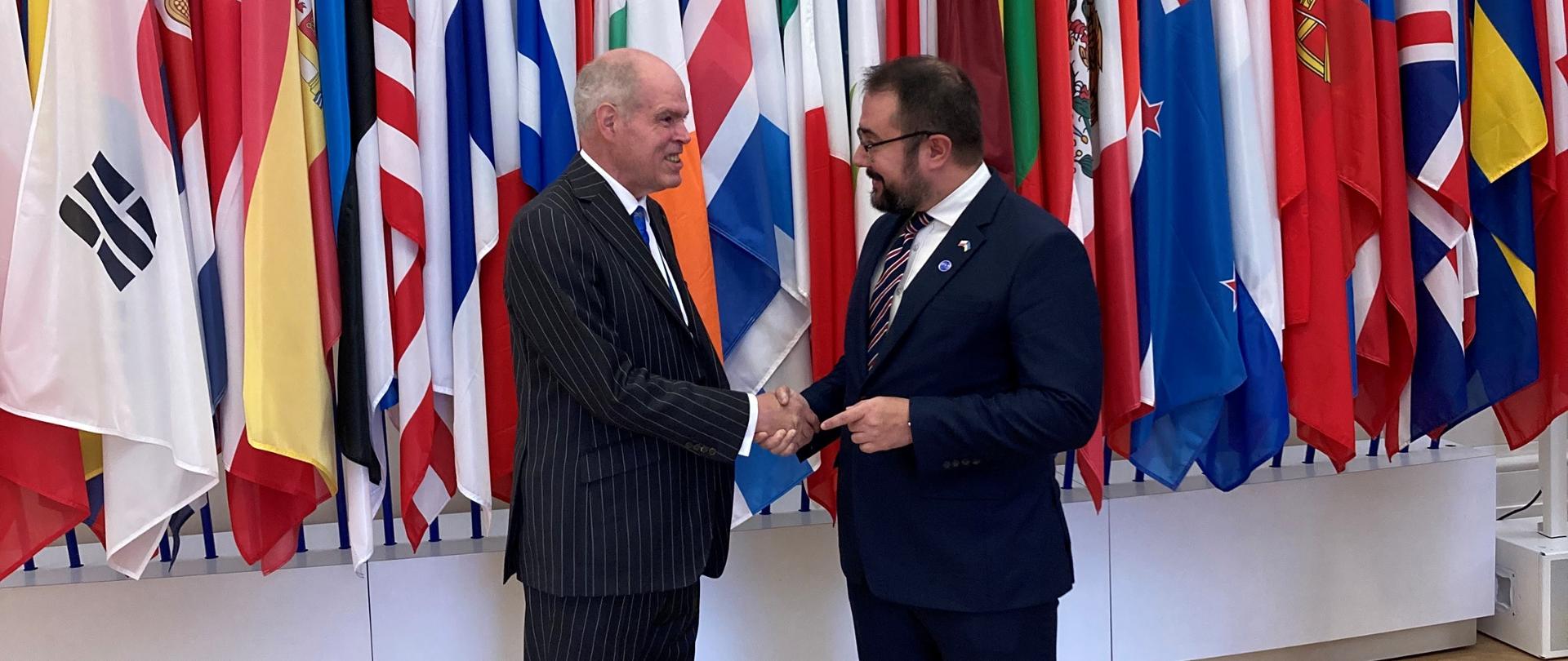 Deputy Minister Paweł Jabłoński represented Poland at the OECD Ministerial Council in Paris