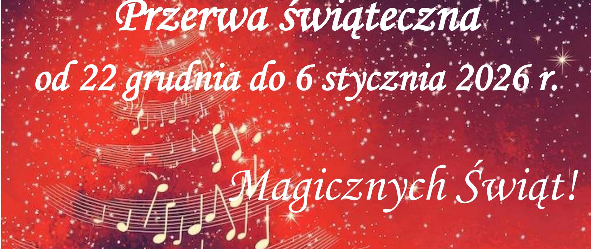 Zimowa Przerwa Świąteczna