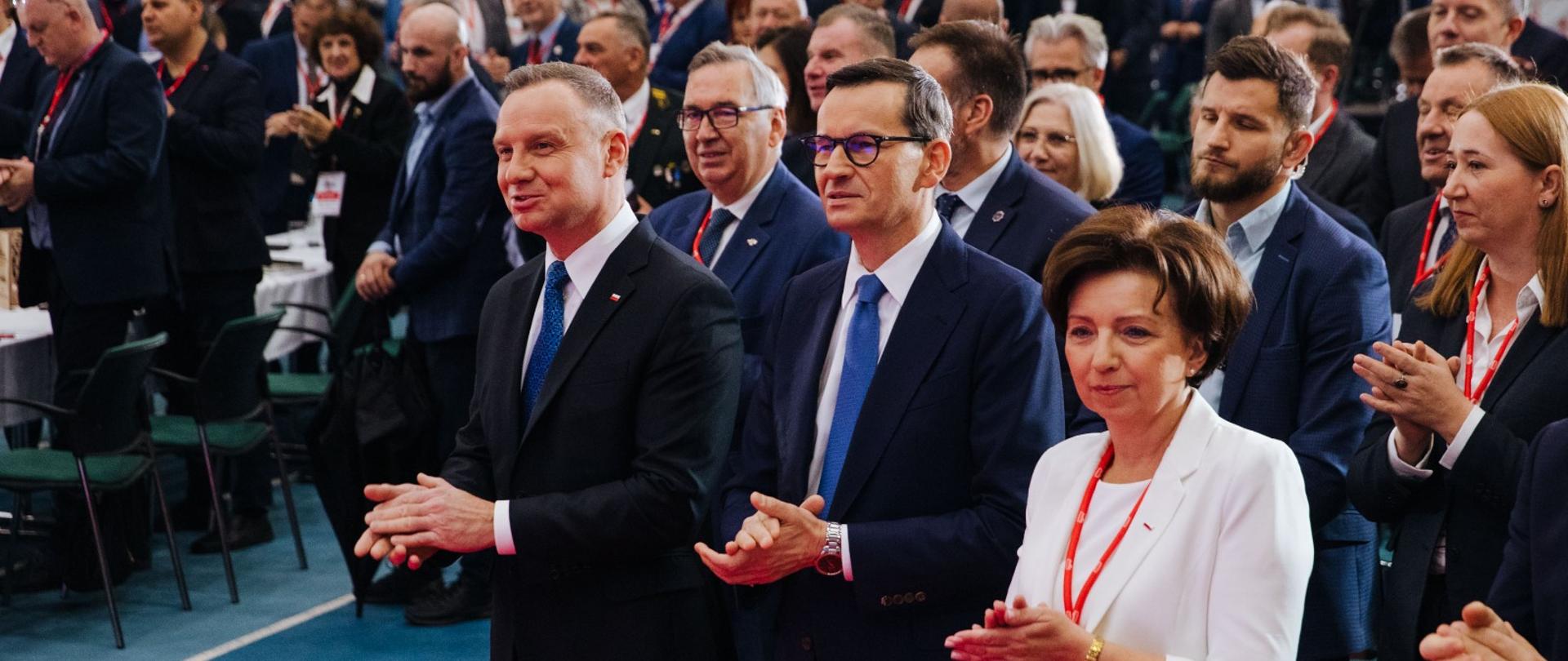 Minister Marlena Maląg na zjeździe krajowym NSZZ „Solidarność”