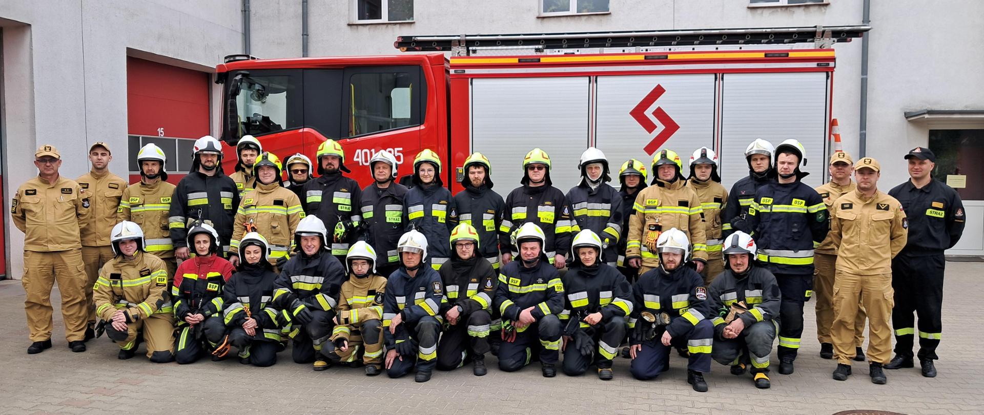 Zakończenie szkolenia podstawowego strażaka ratownika OSP