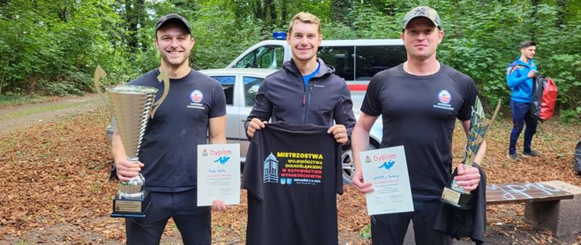 Mistrzostwa Województwa Dolnośląskiego Strażaków PSP w ratownictwie wysokościowym w Chojnowie