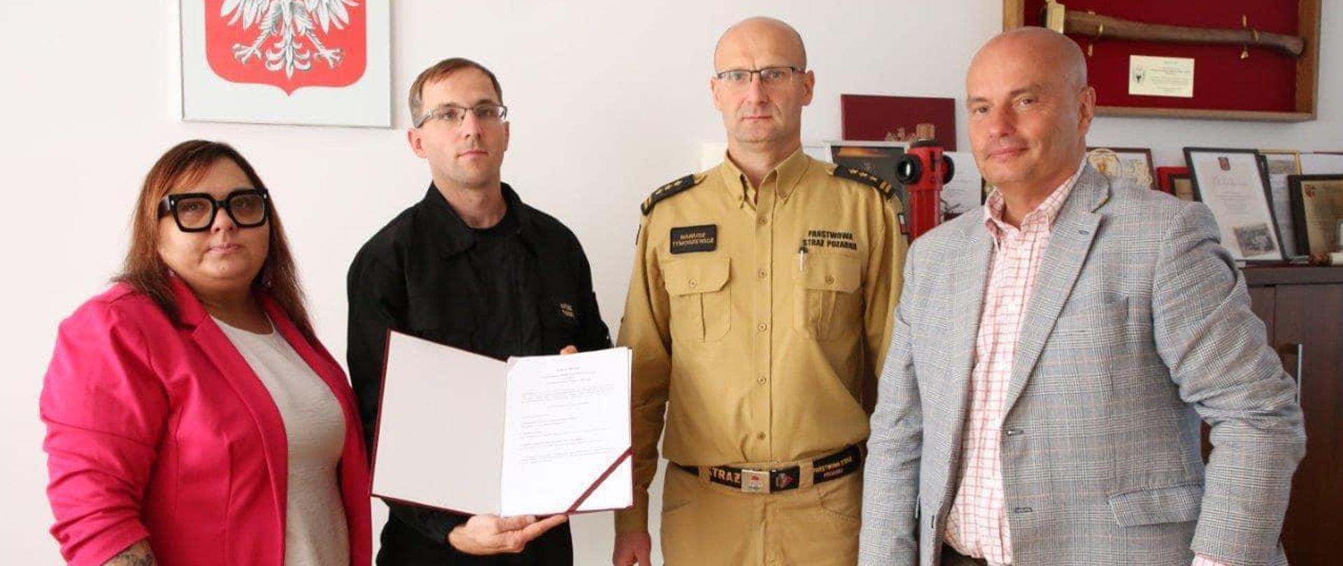 Uroczyste podpisanie porozumienia o włączeniu do KSRG.