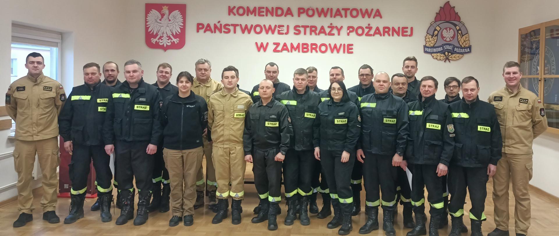 Szkolenie kierujących działaniem ratowniczym dla strażaka-ratownika OSP (dowódców OSP)