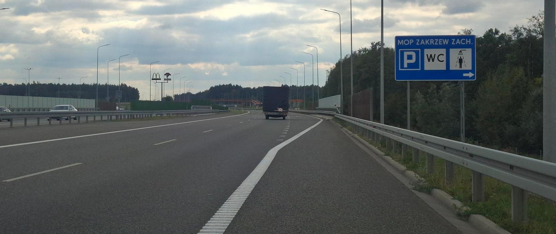 Przetarg na dzierżawę Miejsca Obsługi Podróżnych MOP Zakrzew Zachód przy S7 według nowych warunków.