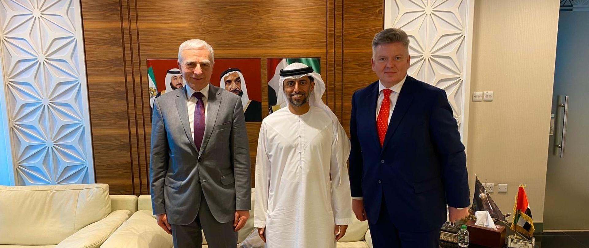 Wizyta min. Naimskiego ZEA