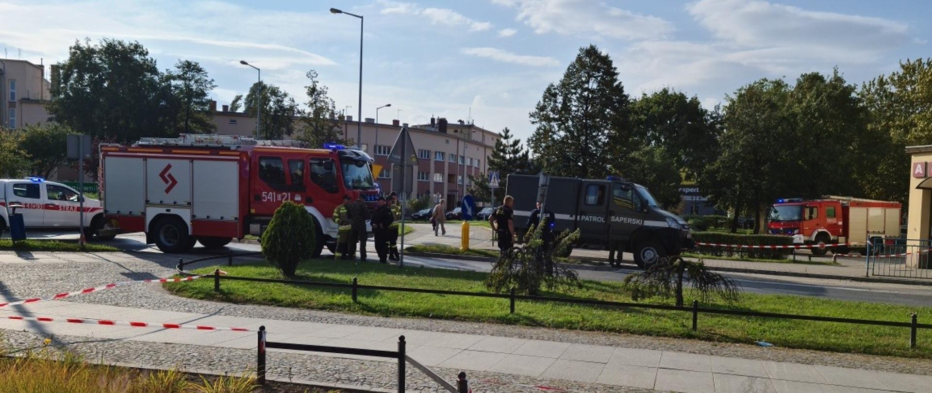 Niewybuch artyleryjski z czasów II wojny światowej w centrum Strzelina….