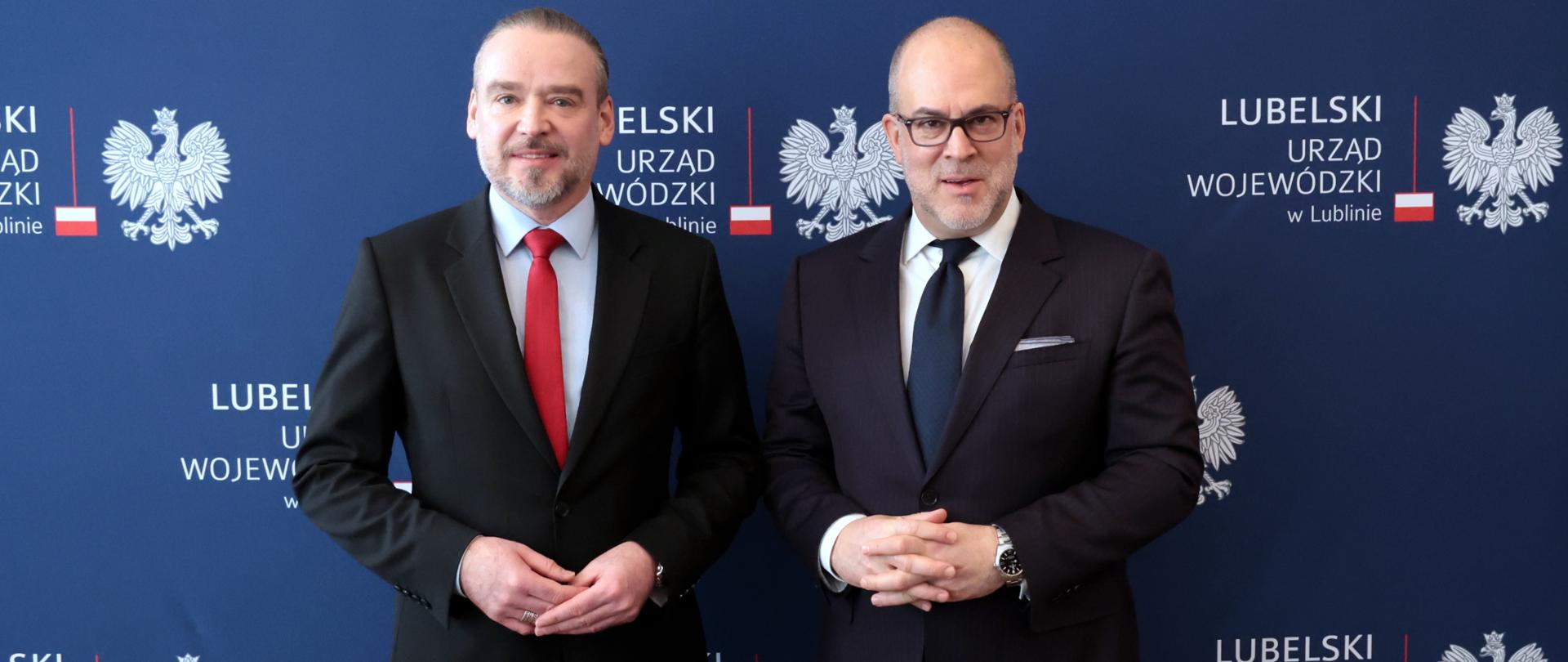 Wicewojewoda lubelski spotkał się z przedstawicielem UNHCR w Polsce