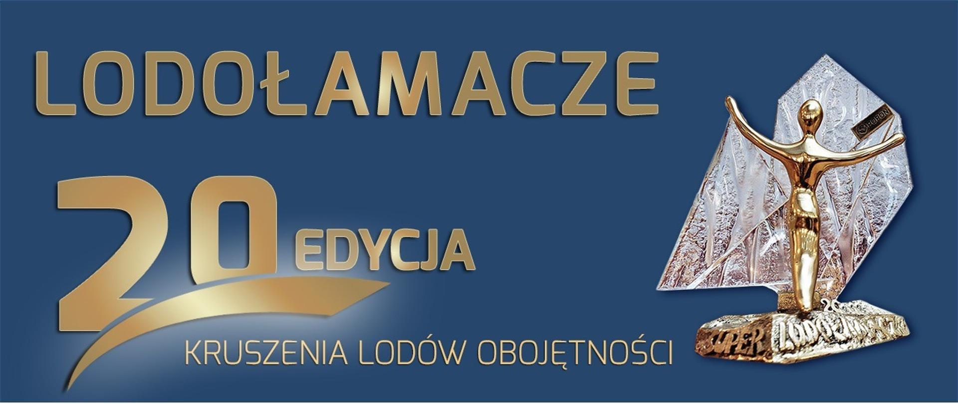 Zdjęciem jest plakat 20 edycji Kruszenia Lodów Objętości. 
