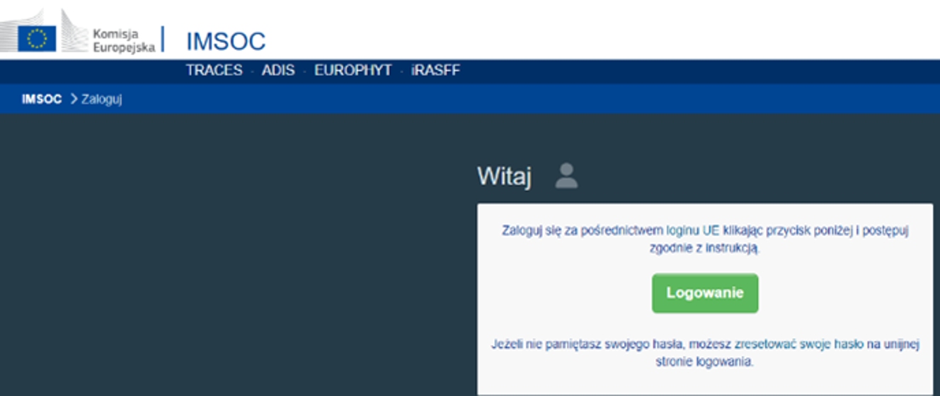 Zmiana sposobu logowania do systemu TRACES NT po 30 czerwca 2025 r ...