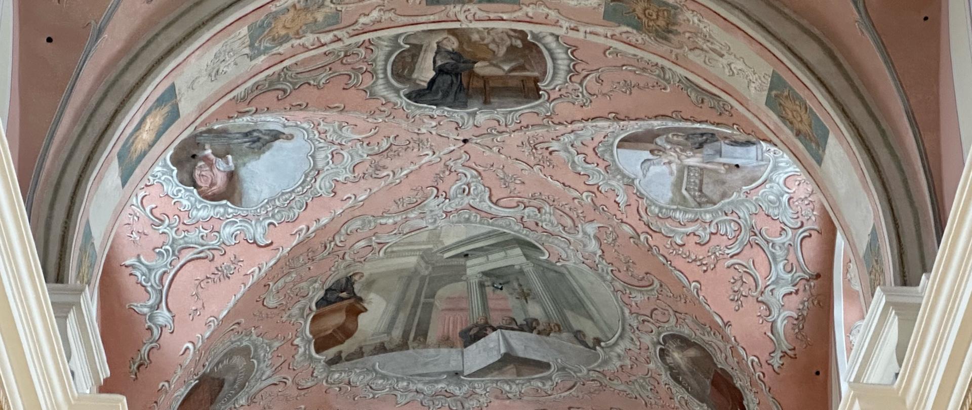 XVIII-wieczne polichromie Franciszka Niemirowskiego w Wilnie odzyskały dawny blask, fot. fot. Instytut Polonika