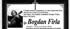 Nekrolog Bogdan Firla