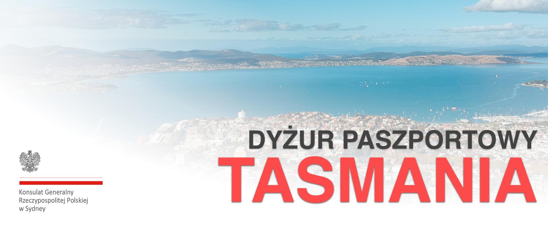 DYZUR PASZPORTOWY 2023 TASMANIA