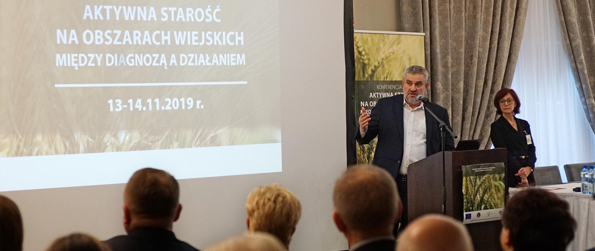 Konferencja Aktywna starość na obszarach wiejskich